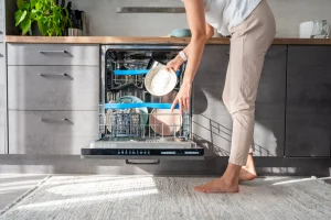 water underneath my dishwasher